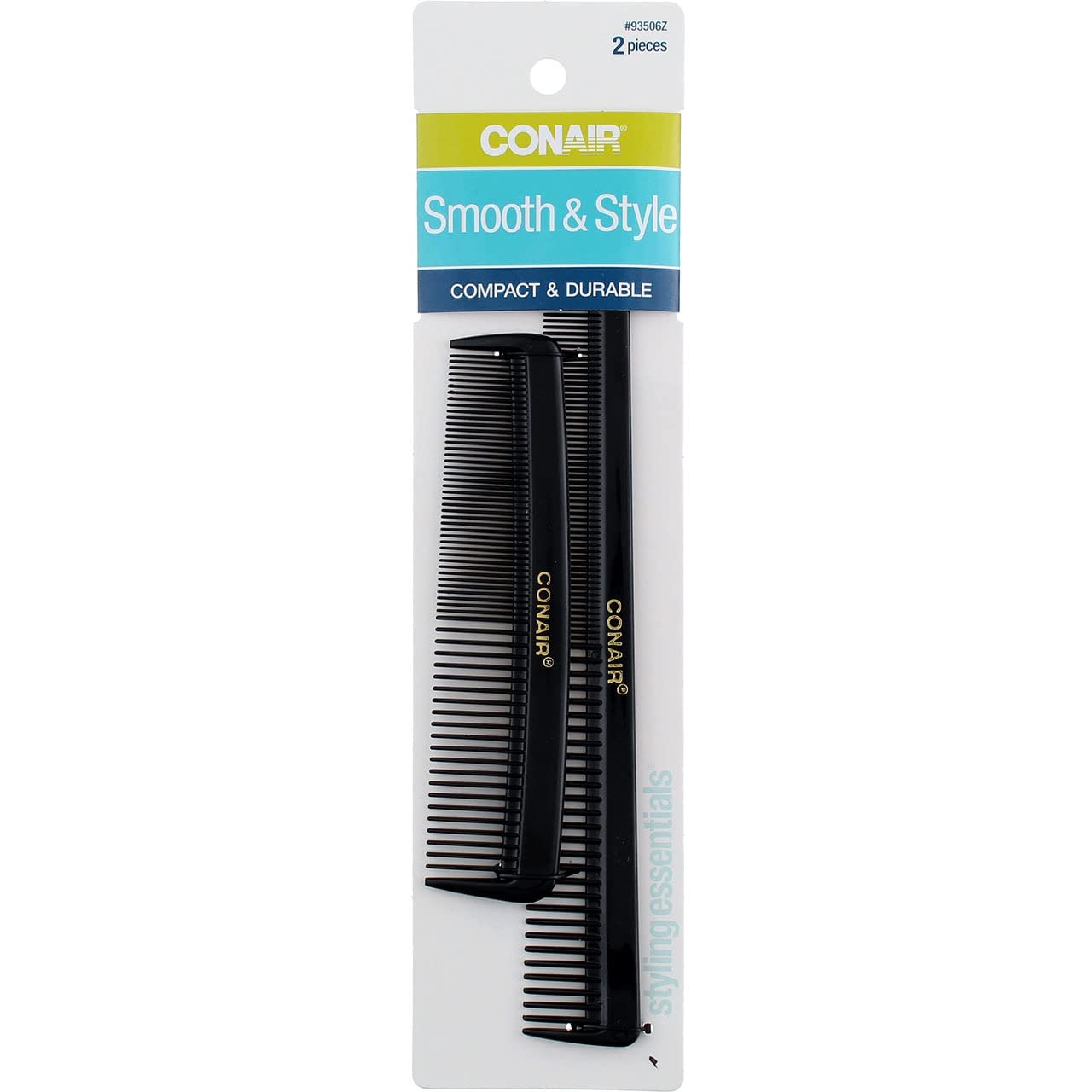 Amazon.com : Conair Hard Rubber Pocket and Barber Comb 2 ea (Pack